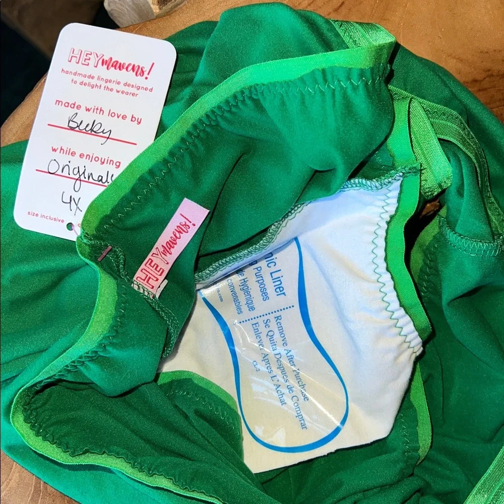 HEY mavens Green Women's Panties NWT 4X - Picture 14 of 14